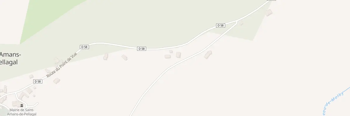 Plan du 5085 Mouli de Ben à Saint-Amans-de-Pellagal