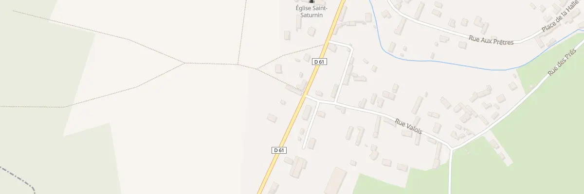 Plan du 20 Rue du Gen de Gaulle à Hondouville
