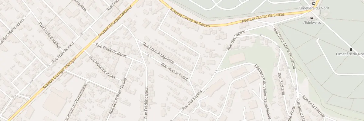 Plan du 14 Rue Sporck Leprince à Rouen