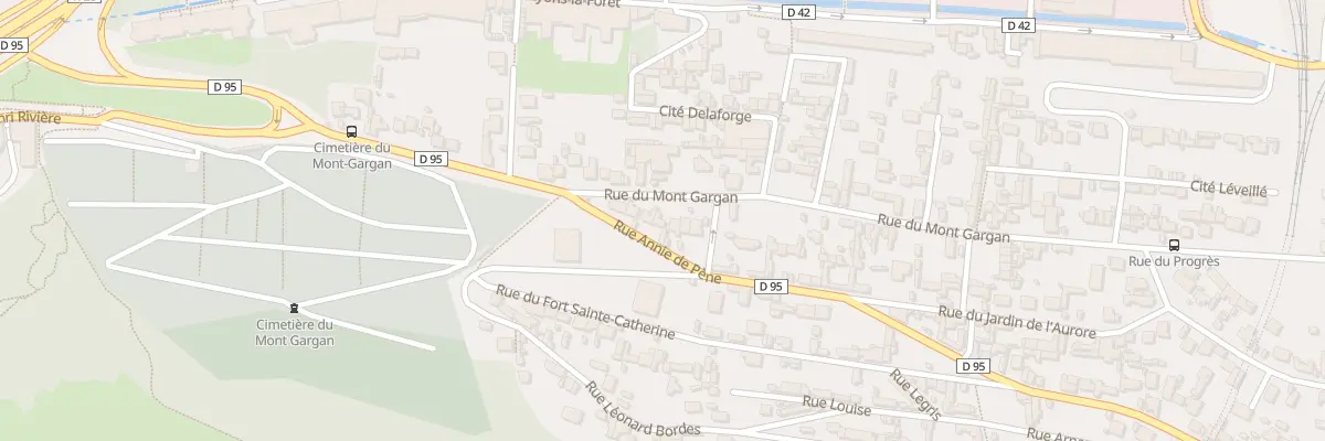 Plan du 7 Rue Annie de Pene à Rouen