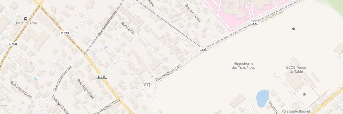 Plan du 39 Rue Leleu à Bihorel