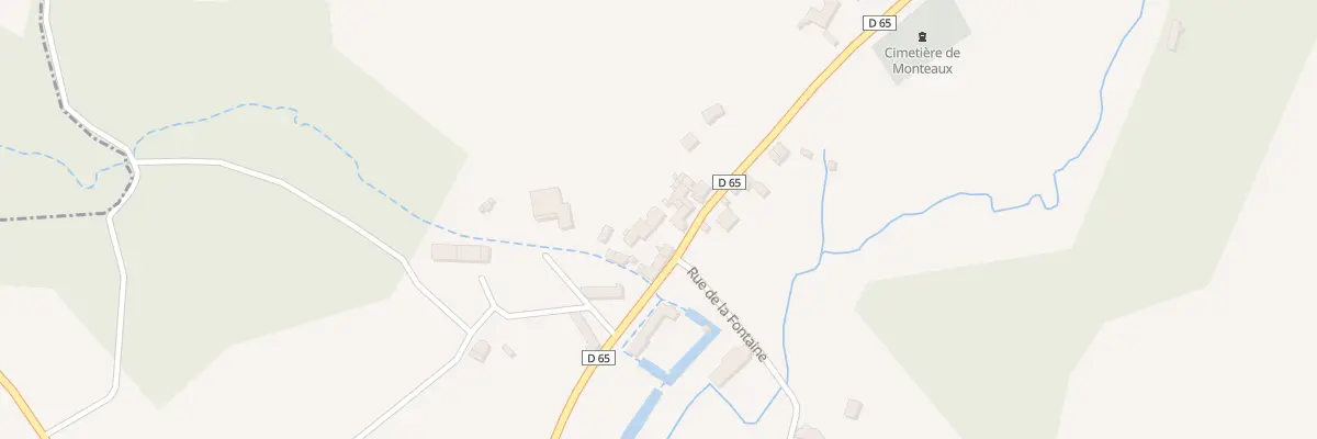 Plan du 51 Rte de Mesland à Monteaux