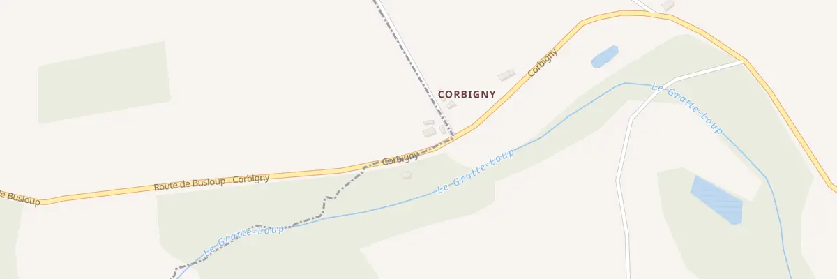 Plan du 260 Corbigny à La Ville-aux-Clercs