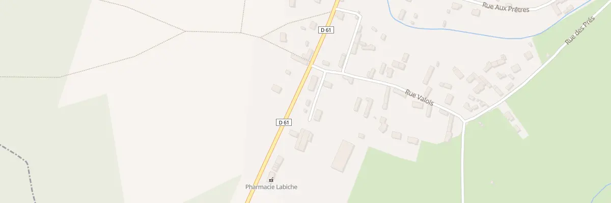 Plan du 21B Rue du Gen de Gaulle à Hondouville