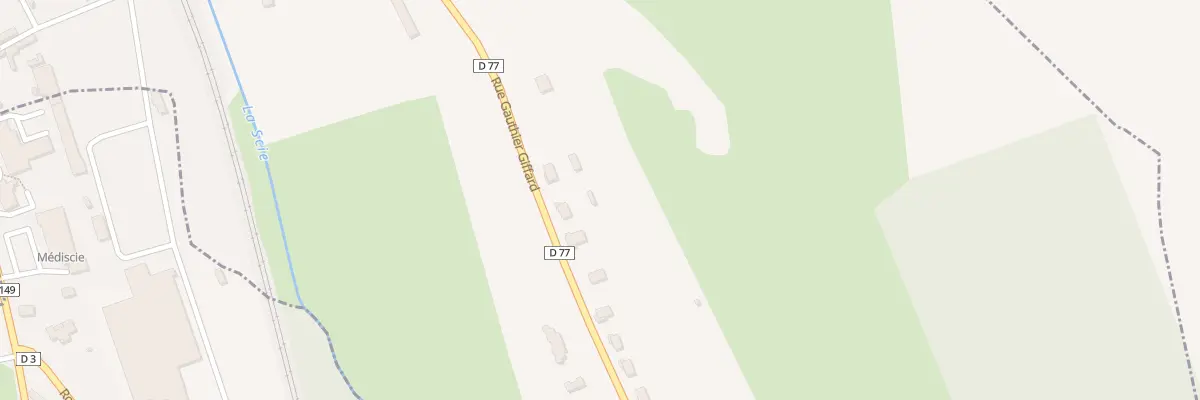 Plan du 15 Rue Gauthier Giffard à Longueville-sur-Scie