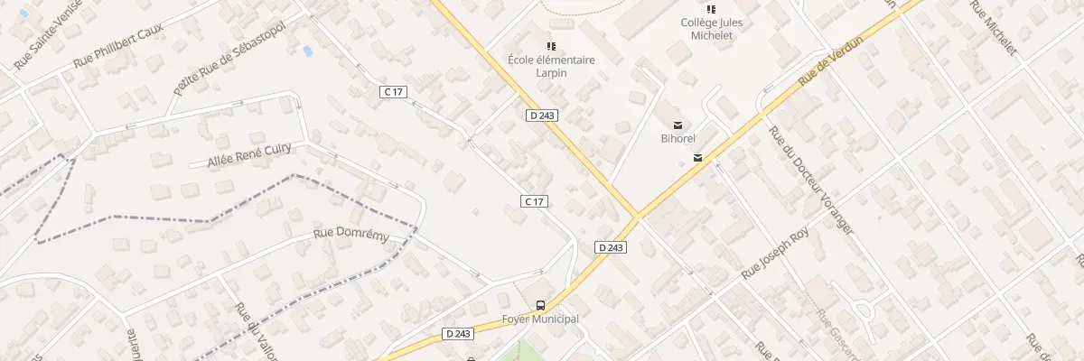 Plan du 27 Rue Lanjallay à Bihorel