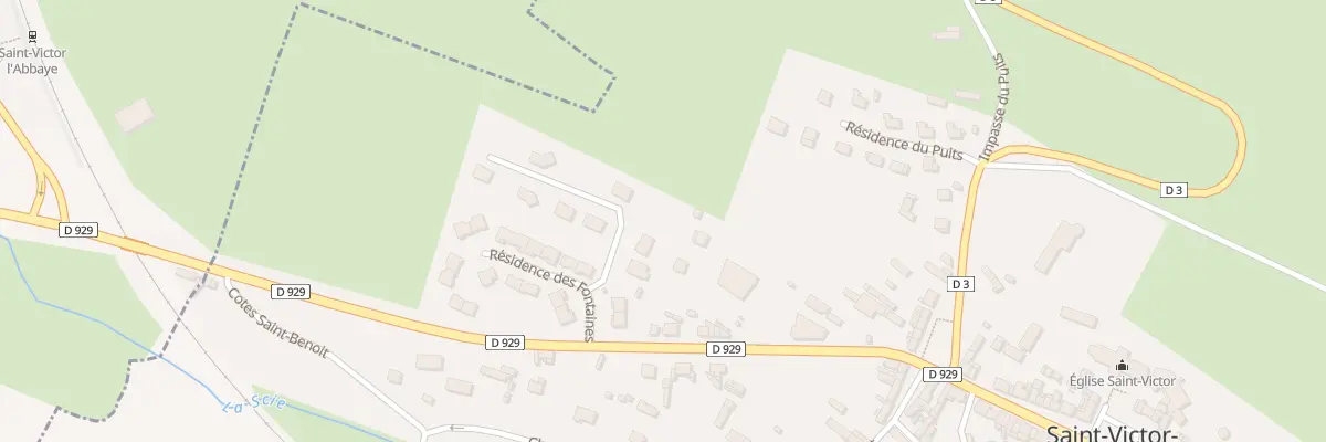 Plan du 9 Le Clos aux Moines à Saint-Victor-l’Abbaye
