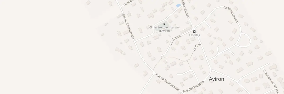 Plan du 11 Rue de la Ceriseraie à Aviron