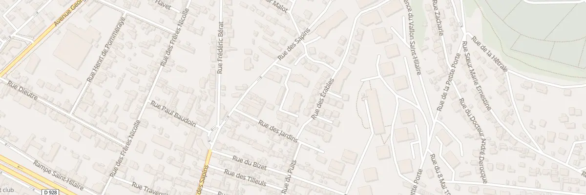 Plan du 34 Rue des Sapins à Rouen