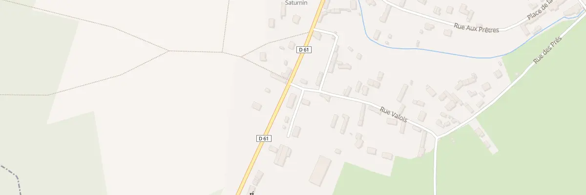 Plan du 2 Rue Valois à Hondouville