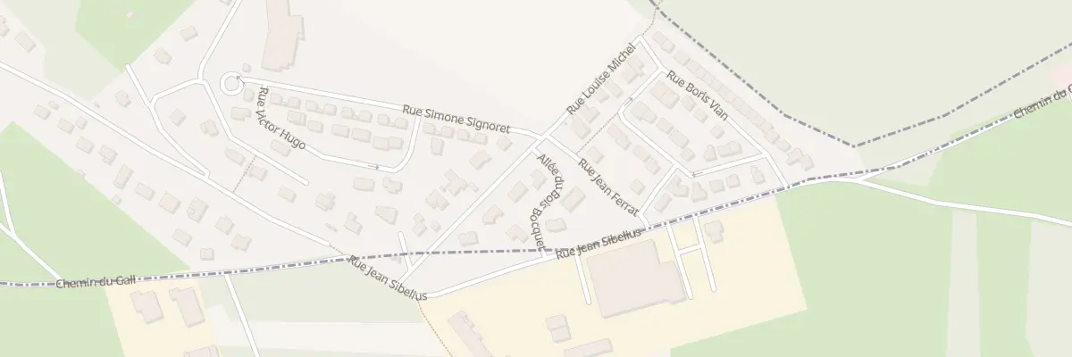 Plan du 8 Rue Louise Michel à Tourville-la-Rivière