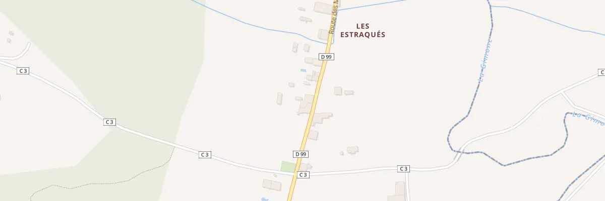 Plan du 1131 Rte des Moulins à Lafitte
