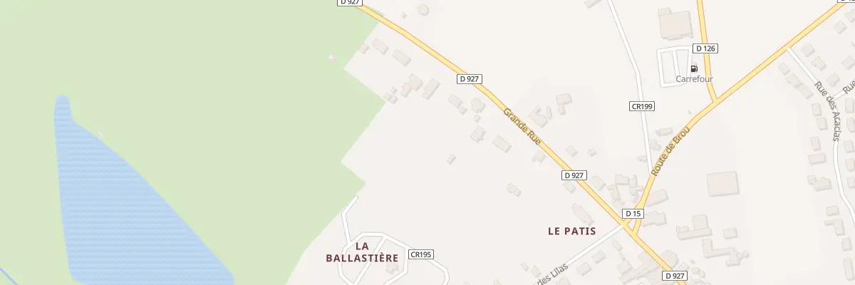 Plan du 112B Grande Rue A Arrou à Vald’Yerre