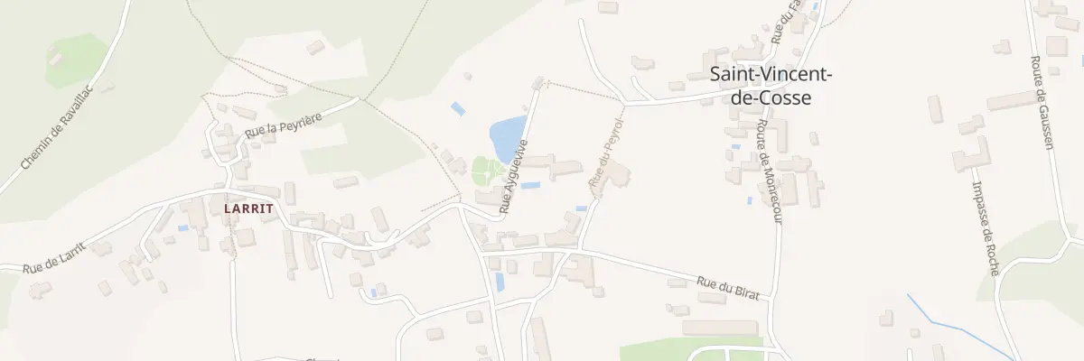 Plan du 82 Le Bourg à Saint-Vincent-de-Cosse