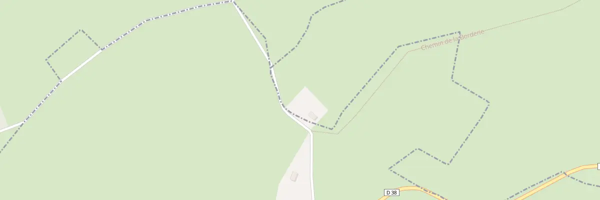 Plan du 1 La Borderie du Chatain à Chamboret