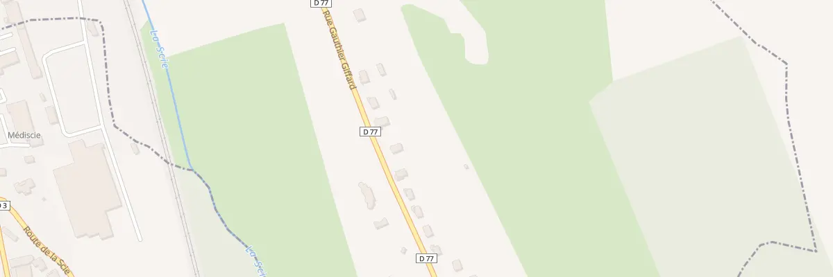 Plan du 19 Rue Gauthier Giffard à Longueville-sur-Scie