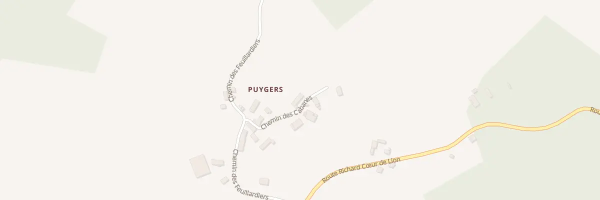 Plan du 465 Puygers à Jumilhac-le-Grand