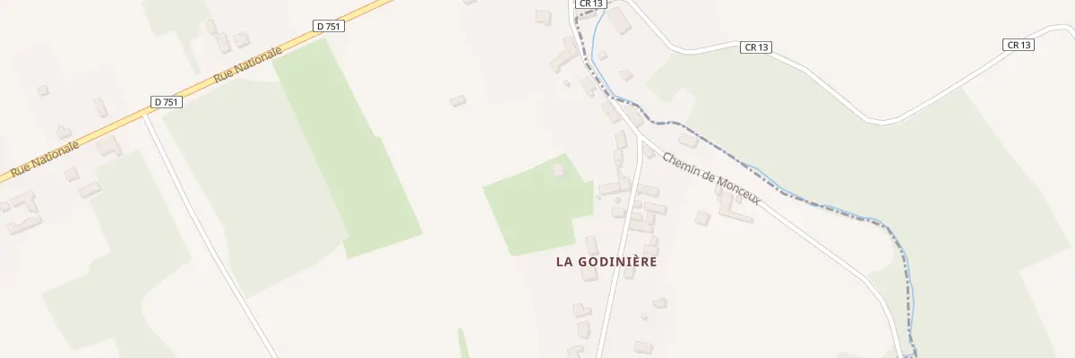 Plan du 17 Rte de la Godinière à Mosnes
