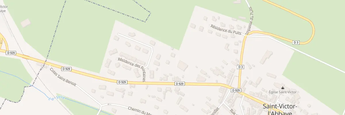 Plan du 74 Rue Guillaume le Conquérant à Saint-Victor-l’Abbaye