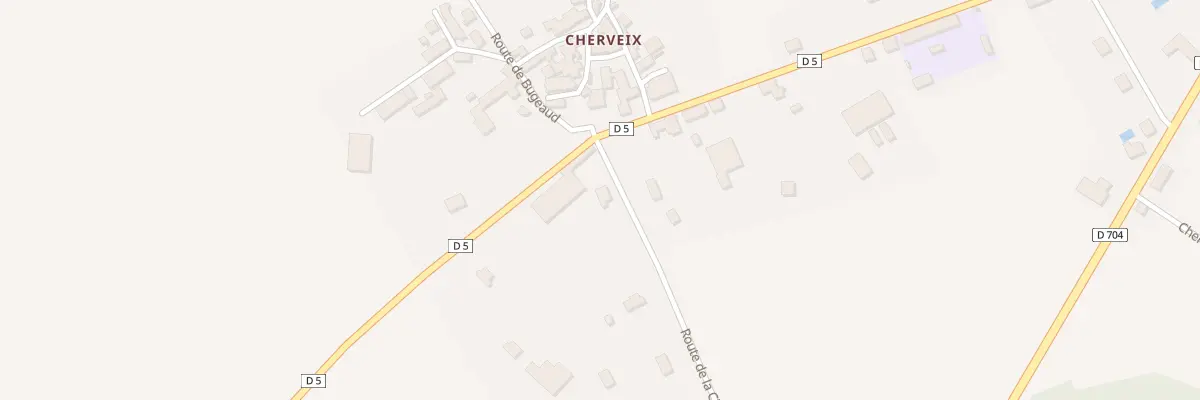 Plan du 54 Rte de la Chapelle à Cherveix-Cubas