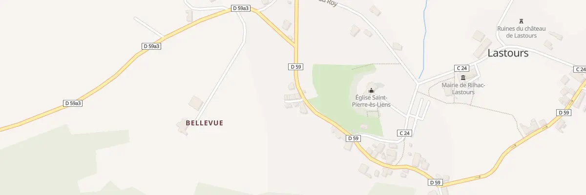 Plan du 5070 Lastours à Rilhac-Lastours