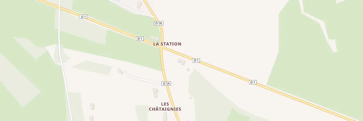 Plan du 2 La Station à Blanzac