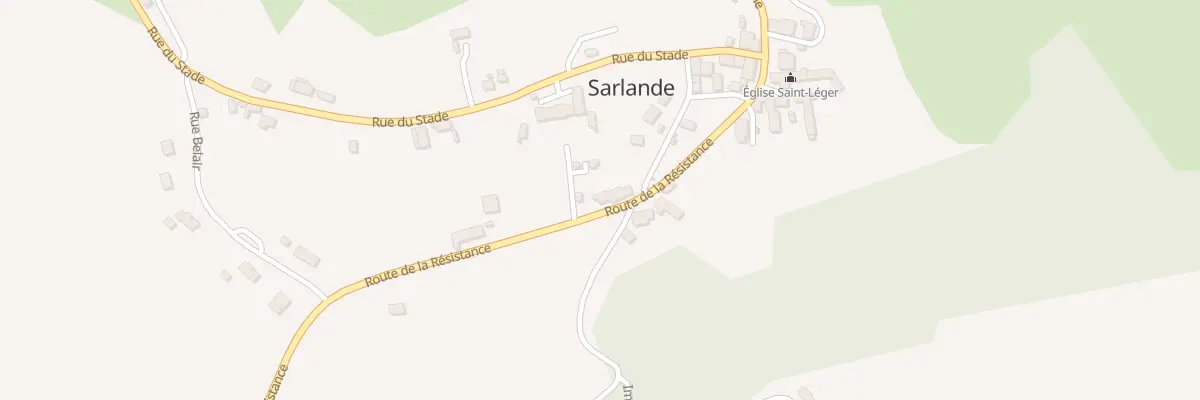 Plan du 11 Le Bourg à Sarlande