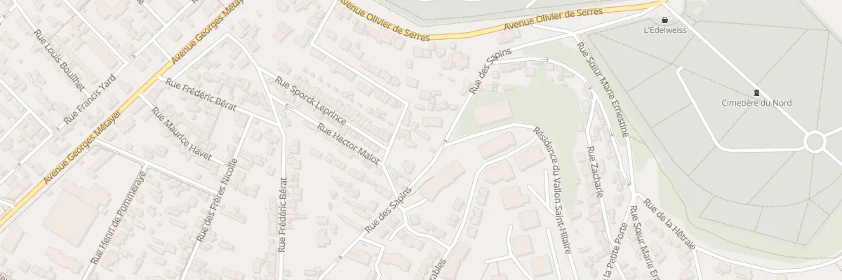 Plan du 41B Rue des Sapins à Rouen