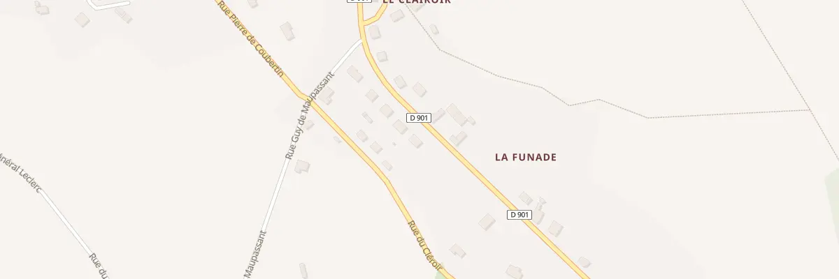Plan du 34 Rue Pierre et Marie Curie à Ladignac-le-Long