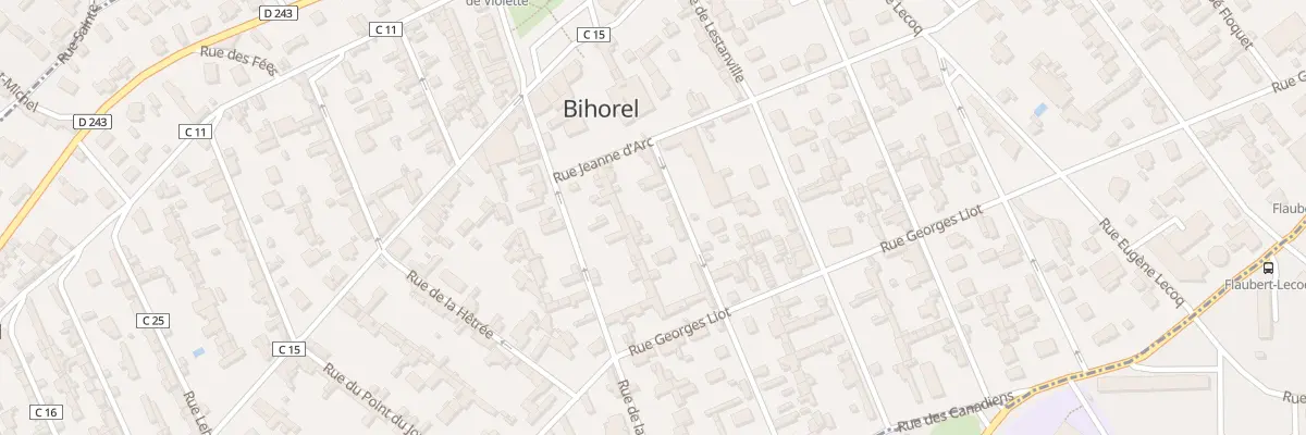Plan du 4 Rue Saint Mathurin à Bihorel