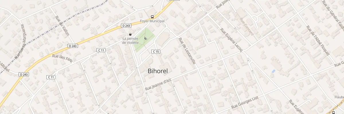Plan du 2 Rue Joseph Roy à Bihorel