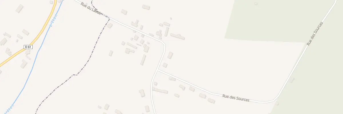 Plan du 1B Rte du Hom à La Vacherie