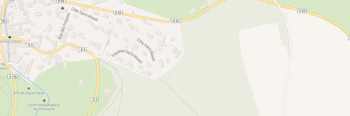 Plan du 259 Cote Saint Waast à Clères