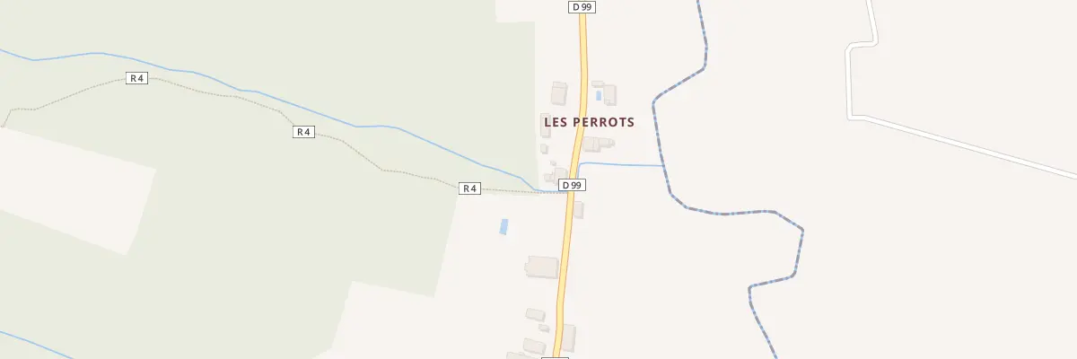 Plan du 5005 Les Perrots à Lafitte