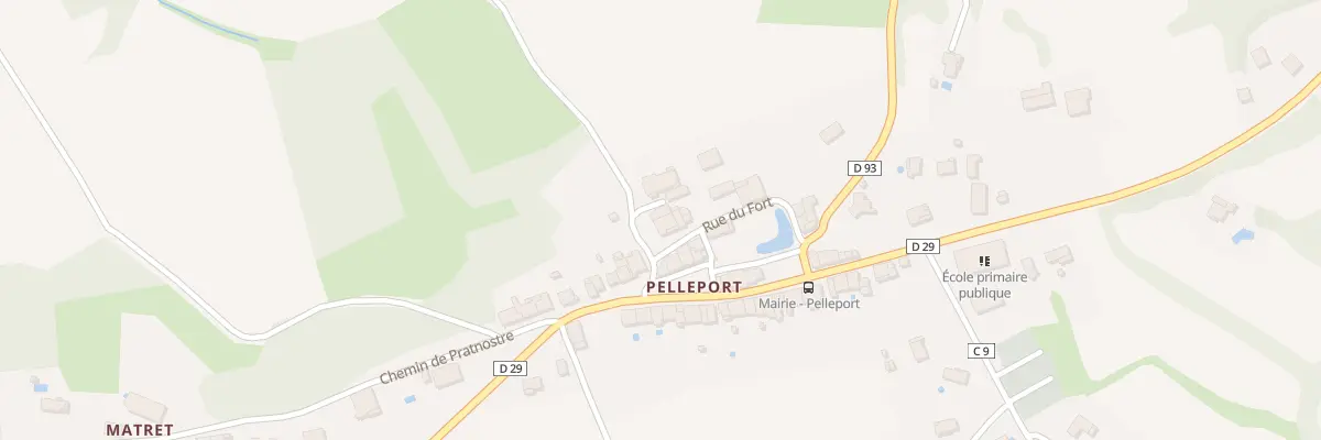 Plan du 60 Village à Pelleport