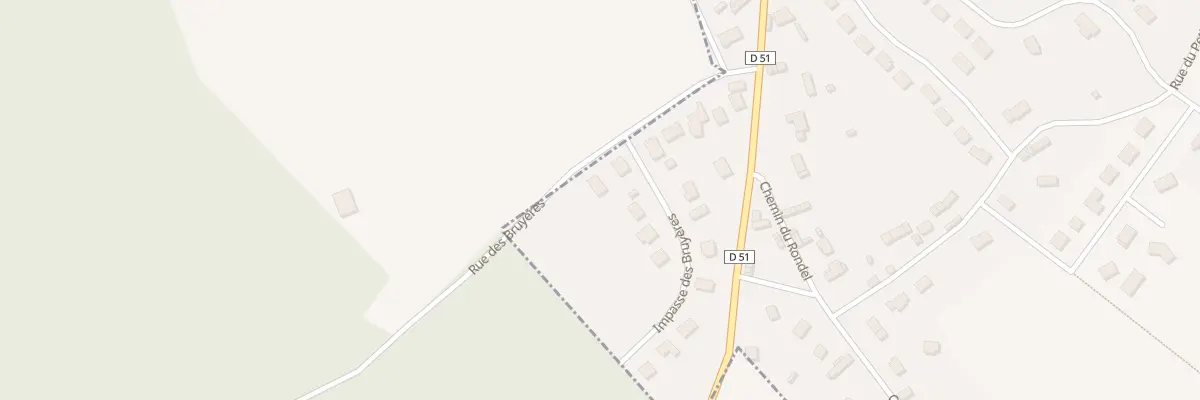 Plan du 11 Rue des Bruyères aux Baux-Sainte-Croix