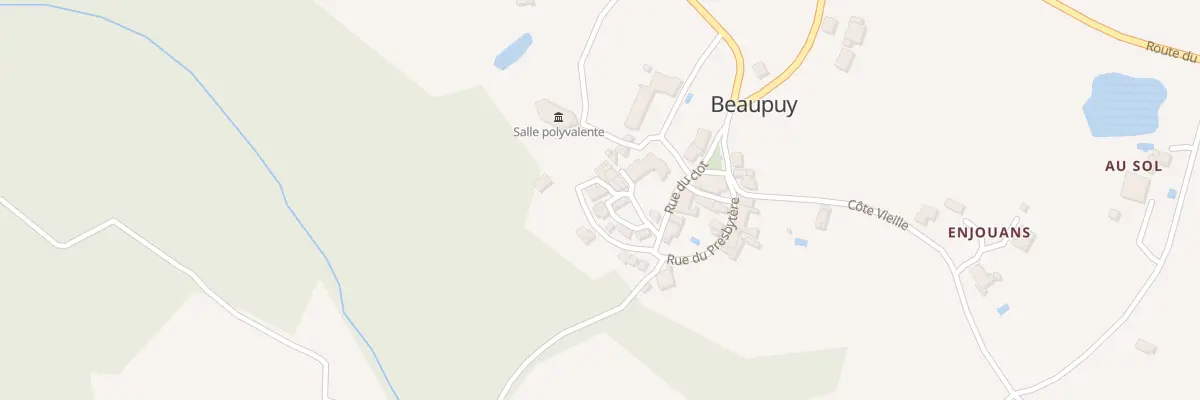 Plan du 5018 Beaupuy à Beaupuy