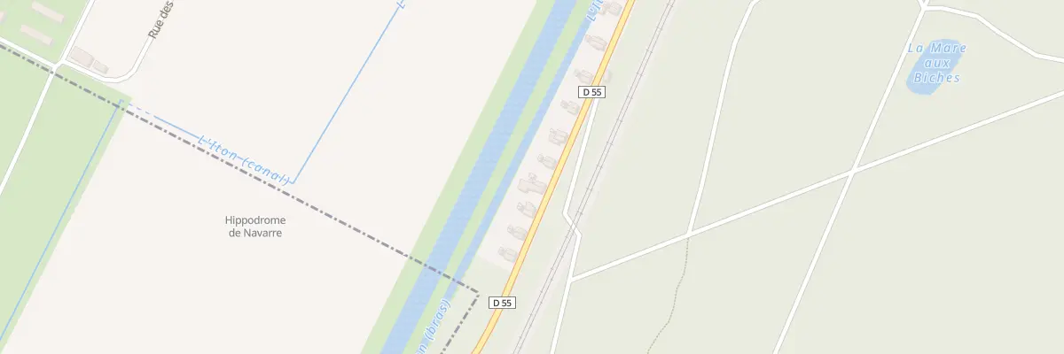Plan du 122 Av Aristide Briand à Évreux