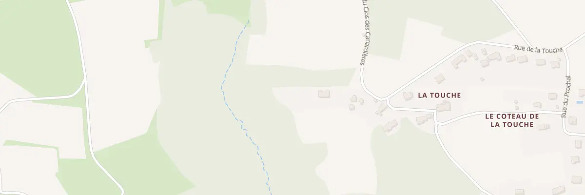 Plan du 432A La Touche à Chissay-en-Touraine