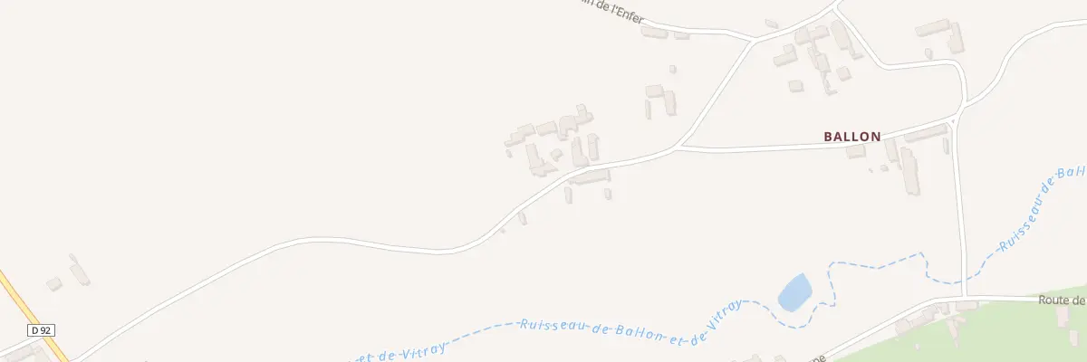 Plan du 469 Rte de Beauregard à Saint-Hippolyte