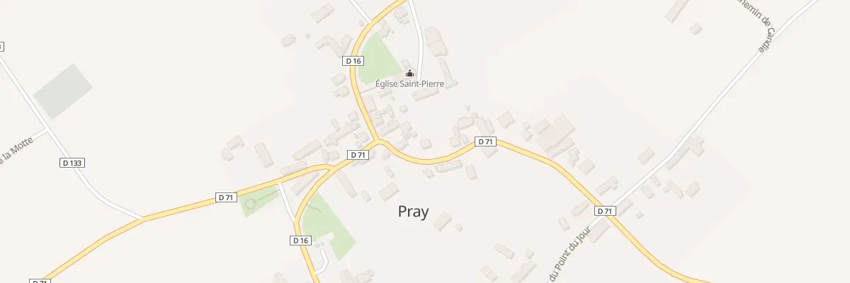 Plan du 6 Rue François de Musset à Pray
