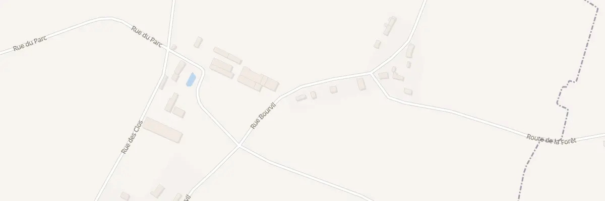 Plan du 28 Rue Bourvil à Surville