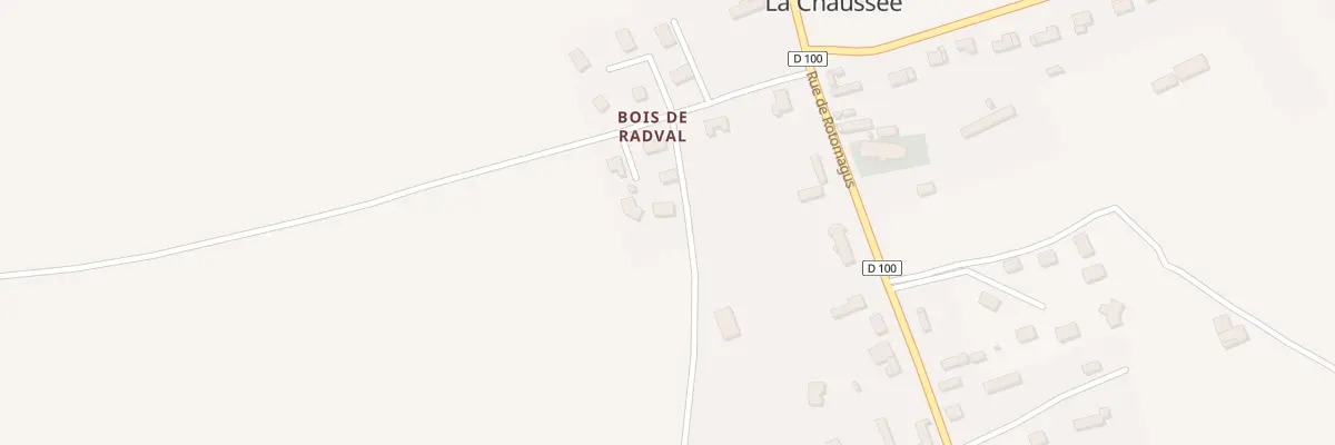 Plan du 50 Che de Radval à La Chaussée