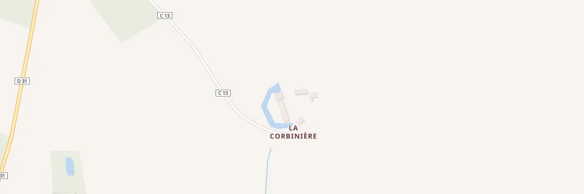Plan du 2 La Corbiniere à Dampierre-sous-Brou