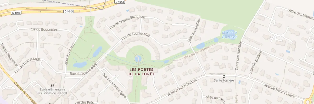 Plan du 275 Rue du Tourne Midi à Bois-Guillaume