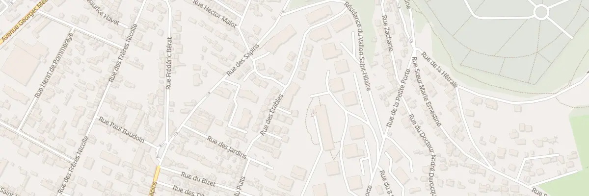 Plan du 24 Rue des Erables à Rouen
