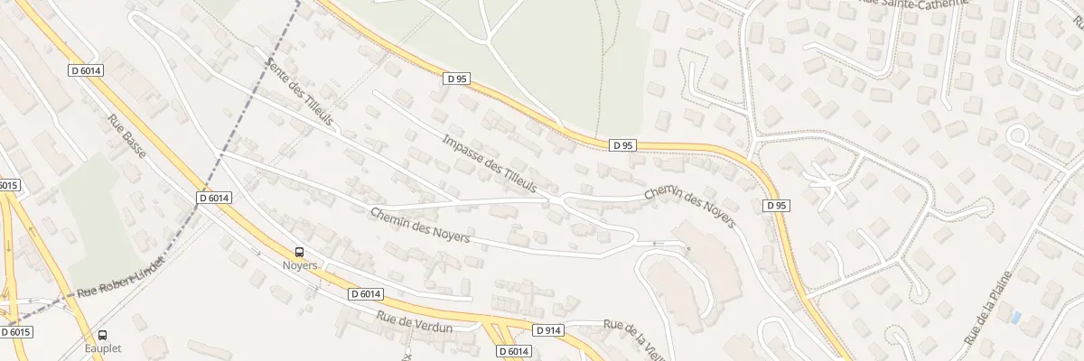 Plan du 2 Imp des Tilleuls à Bonsecours