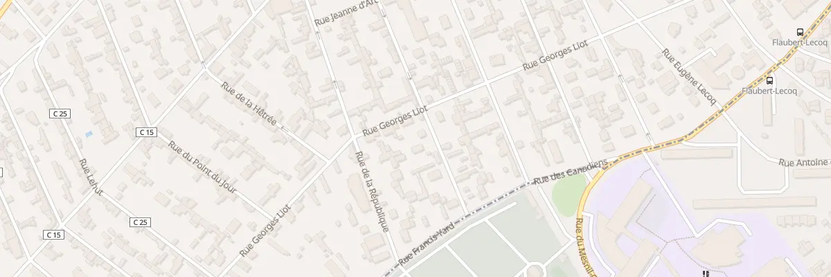 Plan du 14 Rue Saint Mathurin à Bihorel