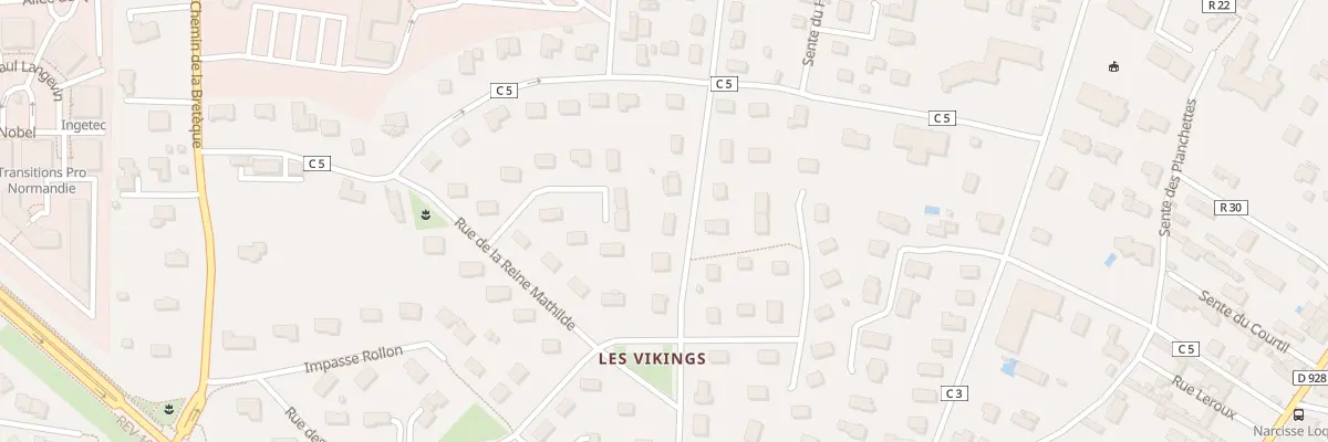 Plan du 185 Rue Guillaume Normandie à Bois-Guillaume