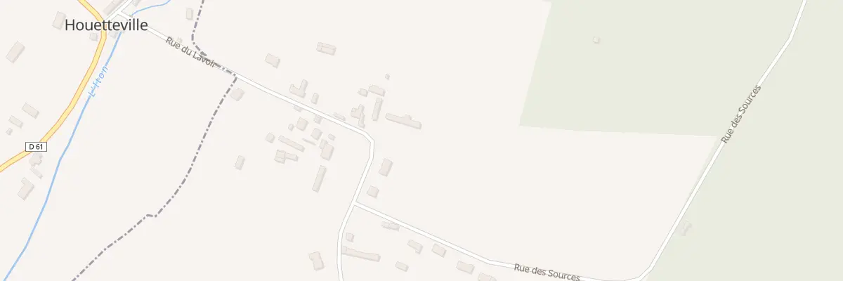 Plan du 1 Rte du Hom à La Vacherie